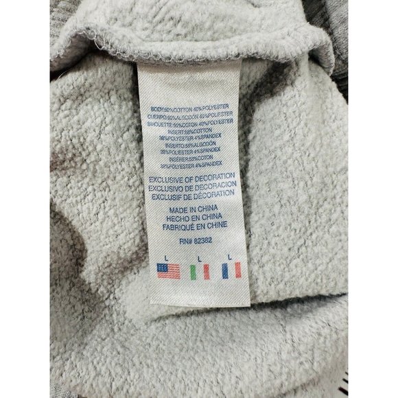 Champion Boys Sweat Gym Pants Sz Large Gray Drawstring Pockets Track Joggers - Picture 10 of 10